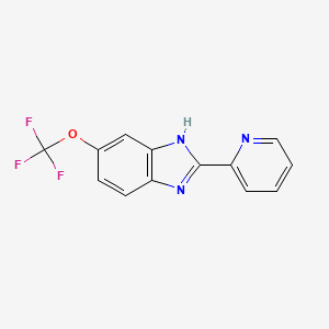 molecular formula C13H8F3N3O B10824809 AI-10-47 