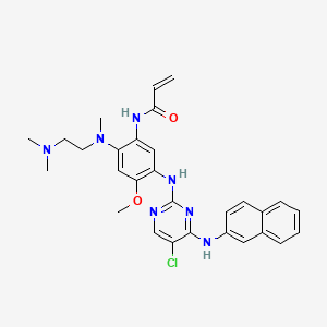 molecular formula C29H32ClN7O2 B10824888 limertinib CAS No. 1934259-00-3