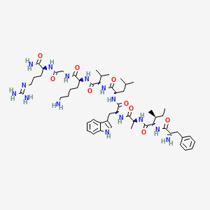 molecular formula C54H85N15O9 B10825011 GLP-1(28-36)amide 