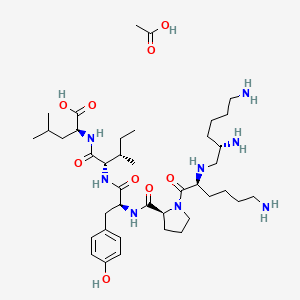 molecular formula C40H70N8O9 B10825024 JMV 449 acetate 