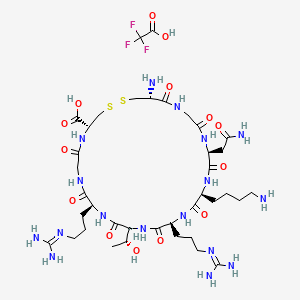 molecular formula C38H66F3N17O14S2 B10825025 LyP-1 TFA 