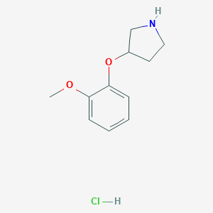 3-(2-Methoxyphenoxy)pyrrolidine hydrochloride