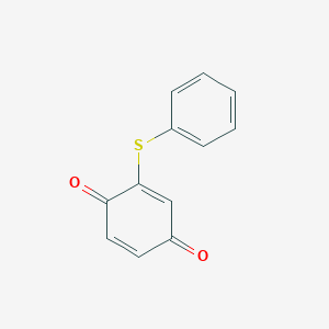 p-Benzoquinone, 2-(phenylthio)-