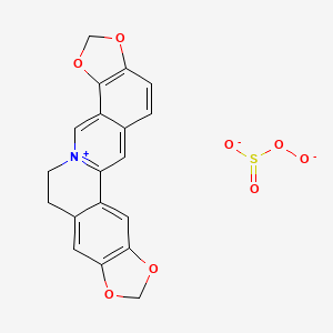 molecular formula C19H14NO8S- B10825377 Coptisine Sulfate 