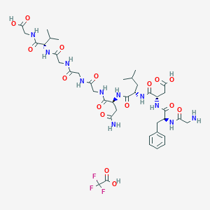molecular formula C40H58F3N11O16 B10825391 Speract TFA(76901-59-2(free base)) 