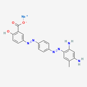 molecular formula C20H17N6NaO3 B10825410 NSC45586 sodium 