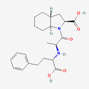 molecular formula C22H30N2O5 B10826244 Trandolaprilat CAS No. 83601-86-9