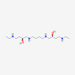 molecular formula C16H38N4O2 B10826509 Ivospemin CAS No. 748119-79-1