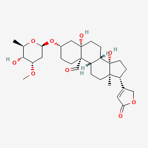 molecular formula C30H44O9 B10826550 k-Strophanthin-alpha 