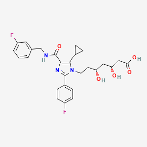 molecular formula C27H29F2N3O5 B10826711 Xph88bhq45 CAS No. 950741-95-4