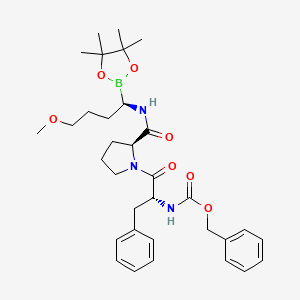 molecular formula C33H46BN3O7 B10826826 Dup7T3BT69 CAS No. 162854-81-1