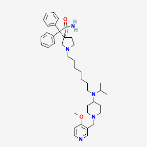 molecular formula C40H57N5O2 B10826828 TD-6301 CAS No. 690999-15-6