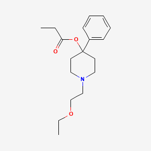 molecular formula C18H27NO3 B10826851 Prosidol CAS No. 164231-04-3