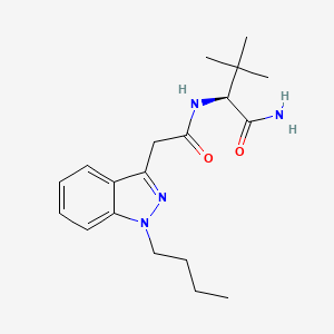 molecular formula C19H28N4O2 B10827370 Adb-butinaata 