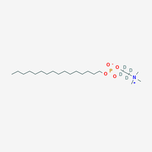 molecular formula C21H46NO4P B10827484 Miltefosine-d4 