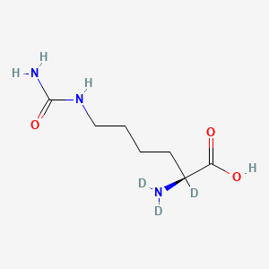 molecular formula C7H15N3O3 B10827597 Homocitrulline-d3 