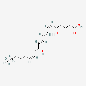 molecular formula C20H32O4 B10827615 Leukotriene B4-d5 