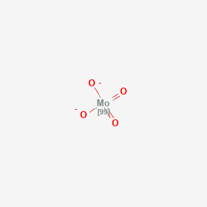 molecular formula MoO4-2 B10827657 Molybdate ion Mo-99 CAS No. 72826-31-4