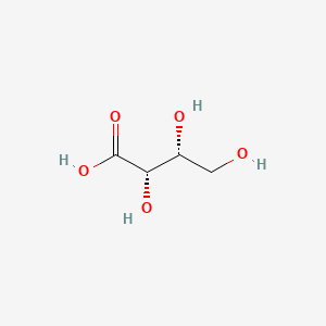 molecular formula C4H8O5 B10827662 Threonic acid CAS No. 20246-26-8