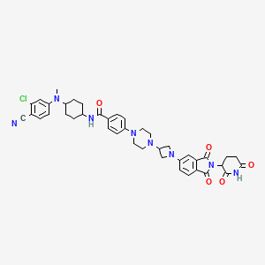 molecular formula C41H43ClN8O5 B10827730 ARD-2585 