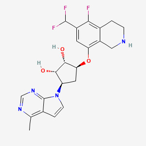 molecular formula C22H23F3N4O3 B10827821 PF-06939999 CAS No. 2159123-14-3