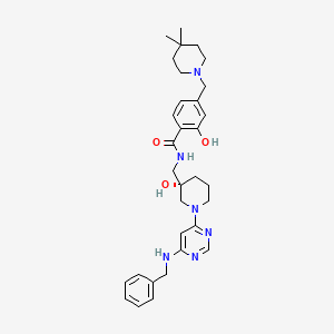 molecular formula C32H42N6O3 B10828088 UZH1b 
