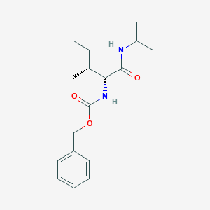 molecular formula C17H26N2O3 B108281 N-Isopropyl L-Z-isoleucinamide CAS No. 1423037-44-8