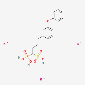 molecular formula C16H19K3O7PS B10828275 CID 131874404 