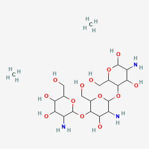 molecular formula C20H43N3O13 B10828358 Chitosan (MW 30000) 