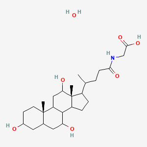 molecular formula C26H45NO7 B10828390 Glycocholic acid (hydrate) 