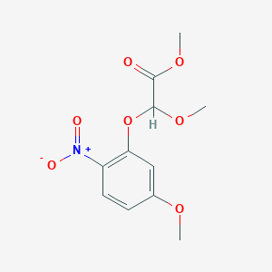 Methyl 2-methoxy-2-(5-methoxy-2-nitrophenoxy)acetate