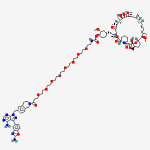 molecular formula C93H134N10O24 B10828586 (32-Carbonyl)-RMC-5552 