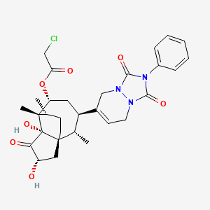 molecular formula C30H36ClN3O7 B10828717 Ferroptocide 