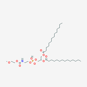 molecular formula C37H72NO11P B10828896 Dmpe-mpeg(2000) 