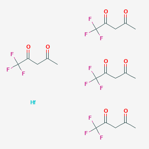Hafnium;1,1,1-trifluoropentane-2,4-dione