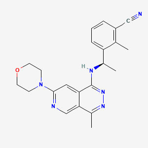 molecular formula C22H24N6O B10829282 MRTX0902 CAS No. 2654743-22-1