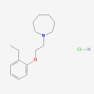 molecular formula C16H26ClNO B10829415 MBX2329 