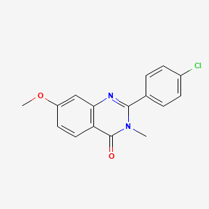 molecular formula C16H13ClN2O2 B10829462 CDK1 Human Pre-designed siRNA Set A 
