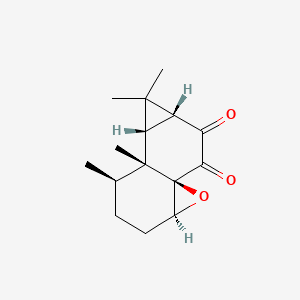 molecular formula C15H20O3 B10829592 Kanshone C 