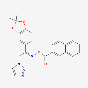 molecular formula C25H21N3O4 B10829605 AChE-IN-3 