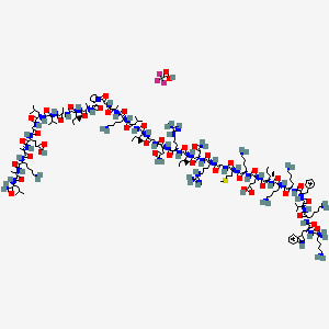 molecular formula C178H303F3N52O43S B10829822 Cecropin B (trifluoroacetate salt) 