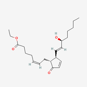 molecular formula C22H34O4 B10829889 Prostaglandin A2 ethyl ester 
