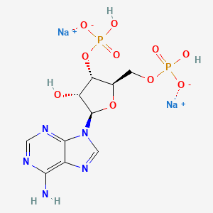 molecular formula C10H13N5Na2O10P2 B10830042 Adenosine 3',5'-diphosphate (disodium) 