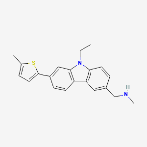 molecular formula C21H22N2S B10830216 PK9327 