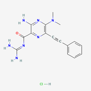 molecular formula C16H18ClN7O B10830237 DMA-135 hydrochloride 