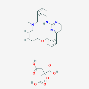 molecular formula C29H32N4O8 B10830252 TG-02 citrate CAS No. 1204918-73-9