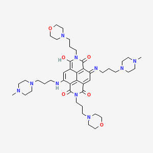 molecular formula C44H66N10O6 B10830269 MM41 