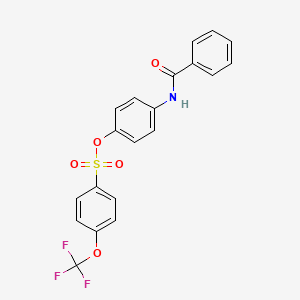 molecular formula C20H14F3NO5S B10830466 ENPP3 Inhibitor 1 