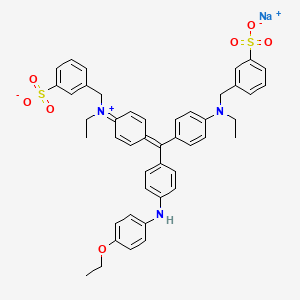 molecular formula C45H44N3NaO7S2 B10830497 Brilliant Blue R250 