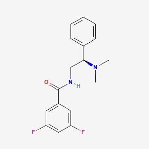 molecular formula C17H18F2N2O B10830602 (R)-HTS-3 